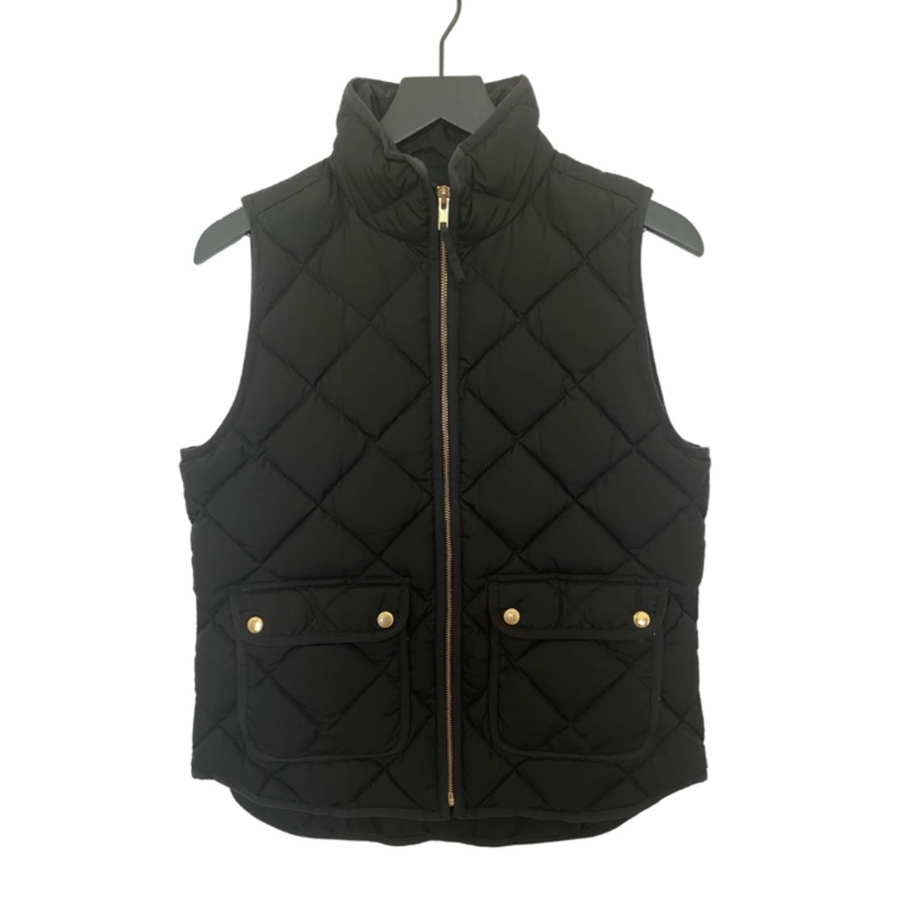 RARE* J. Crew quilted vest